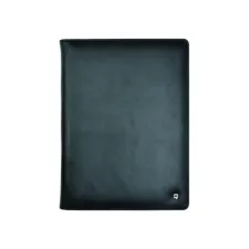Schrijfmap DESQ A4 leder zwart Schrijfmap DESQ A4 leder zwart