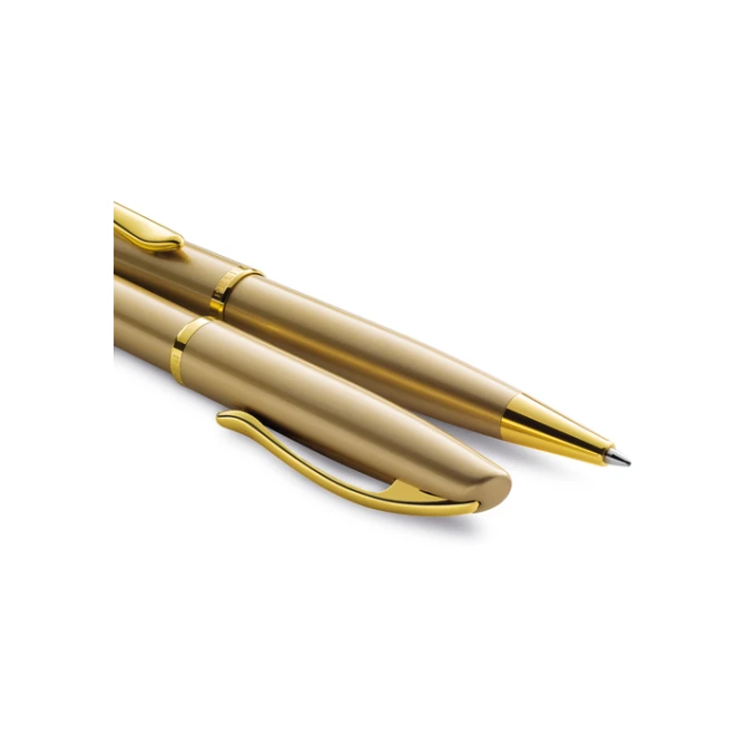 Schrijfset Pelikan Jazz Noble Elegance K36+P36 medium gold
