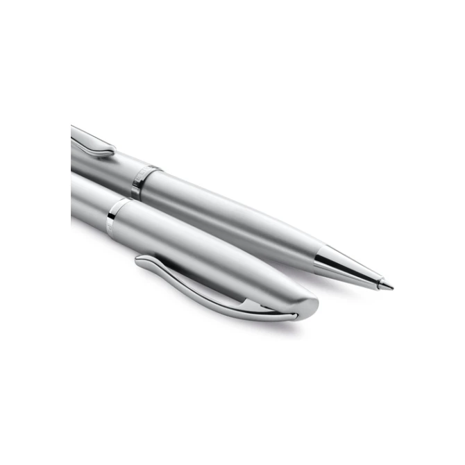 Schrijfset Pelikan Jazz Noble Elegance K36+P36 medium silver