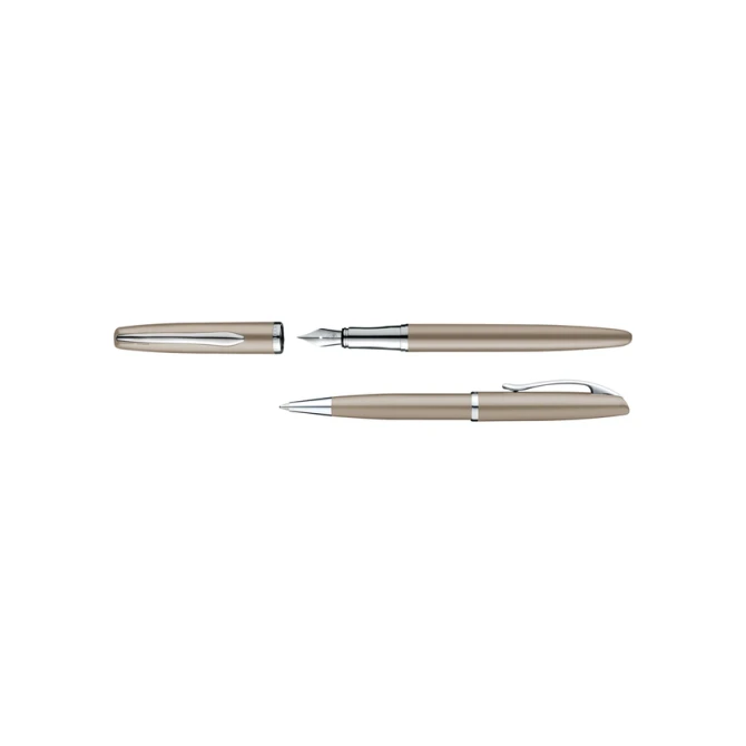 Schrijfset Pelikan Jazz Noble Elegance K36+P36 medium taupe