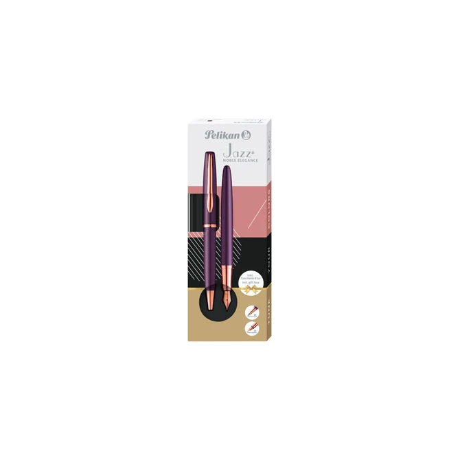 Schrijfset Pelikan Jazz Noble Elegance K36+P36 medium viola