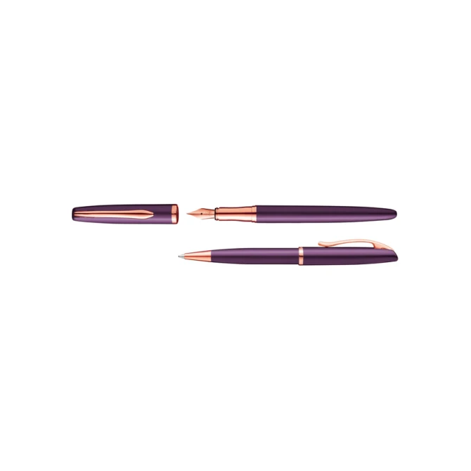 Schrijfset Pelikan Jazz Noble Elegance K36+P36 medium viola