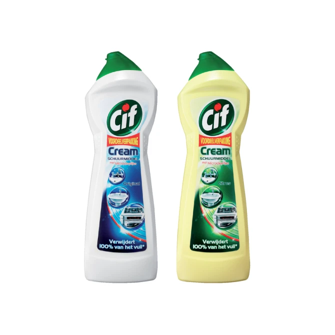 Schuurmiddel Cif citroen 750ml