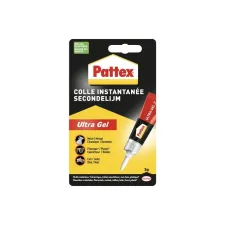 Secondelijm Pattex Ultra GEL tube 3 gram op blister