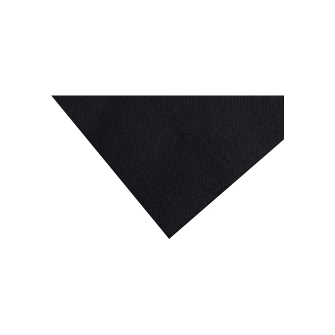 Servet Pronappe 1/4 vouw 2-laags 380x380mm 40 vel zwart