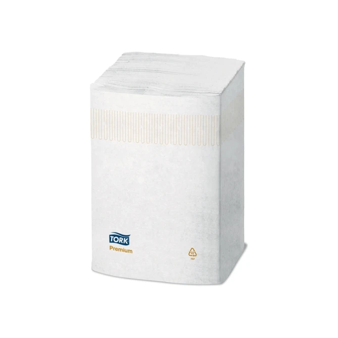 Servet Tork N4 Xpressnap Premium 1/4 vouw 2-laags 213x330mm 500 vel wit 15840