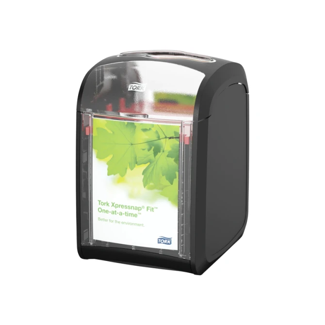 Servetdispenser Tork N14 Xpressnap Fit Signature line zwart 272900