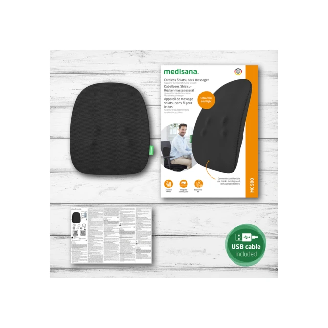 Shiatsu massagekussen Medisana MC 500  (draadloos)