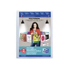 Showalbum Oxford Polyvision A4 40-tassen PP transparant
