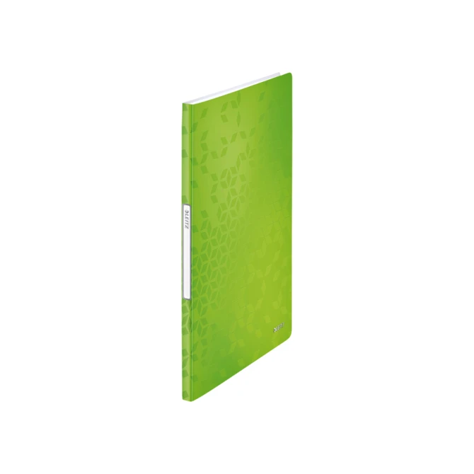 Showmap Leitz WOW A4 20-tassen PP groen
