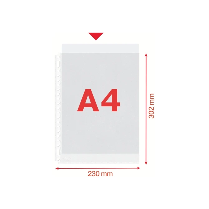 Showtas Esselte 0.08mm 21-gaats A4 mat 100 stuks