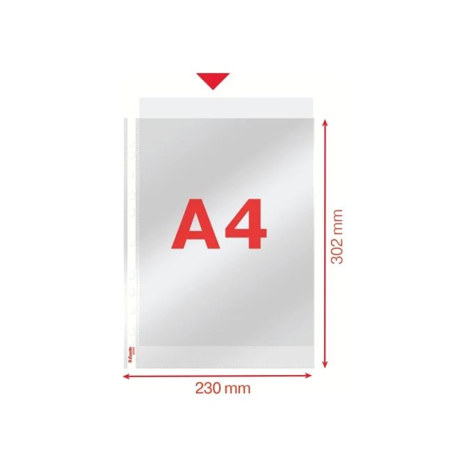 Showtas Esselte copy safe 0.06mm PP A4 glashelder 100 stuks
