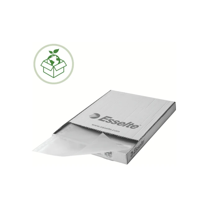 Showtas Esselte recycle PP A4 100µ 11-gaats 50 stuks