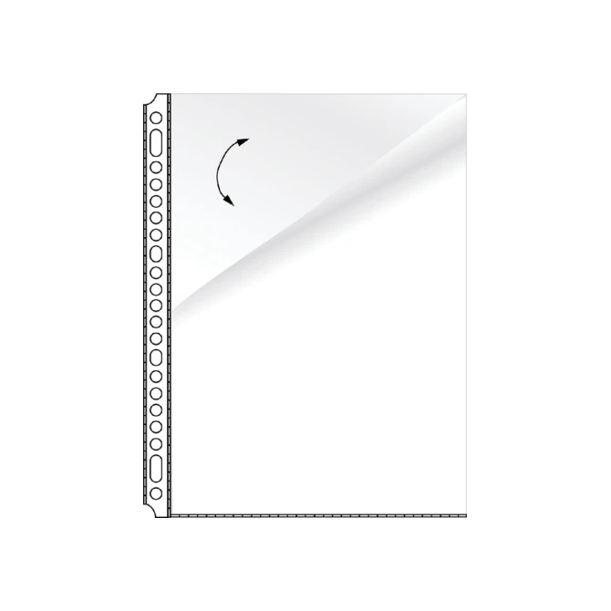 Showtas Kangaro 23-gaats PP 0.08mm glad 2zijde open 10 stuks