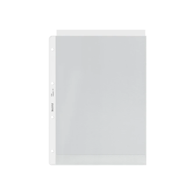 Showtas Leitz Premium copy safe 0.12mm 4-gaats PP A4 transparant 100 stuks