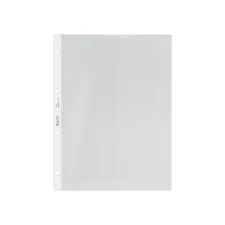 Showtas Leitz Premium copy safe 0.13mm 4-gaats PP A4 transparant 100 stuks Showtas Leitz Premium copy safe 0.13mm 4-gaats PP A4 transparant 100 stuks