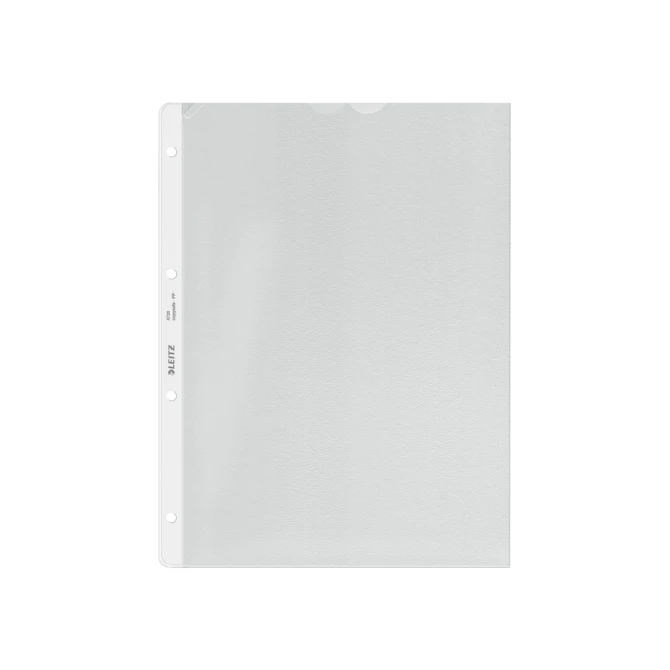 Showtas Leitz Premium copy safe 0.13mm 4-gaats PP A4 transparant 100 stuks