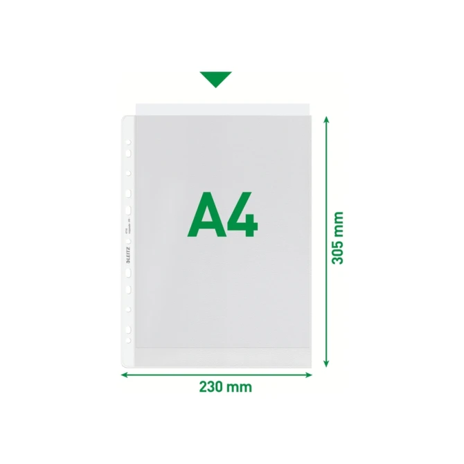 Showtas Leitz Premium copy safe 0.13mm PP A4 100 stuks