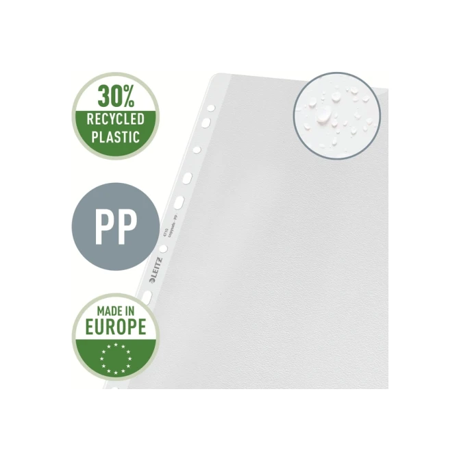 Showtas Leitz Premium copy safe 0.13mm PP A4 100 stuks