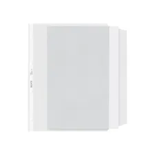 Showtas Leitz Premium met klep copy safe 0.13mm PP A4 transparant 50 stuks Showtas Leitz Premium met klep copy safe 0.13mm PP A4 transparant 50 stuks