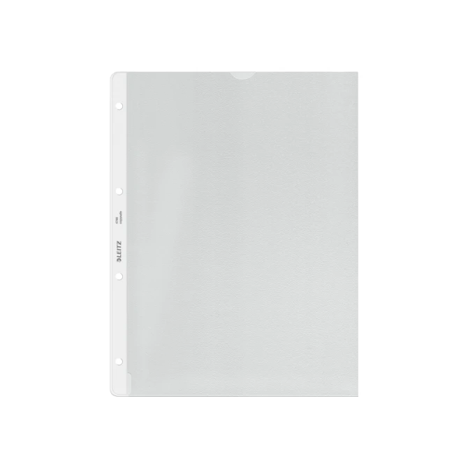 Showtas Leitz Premium met uitsnede copy safe 0.13mm PP A4 transparant 100 stuks