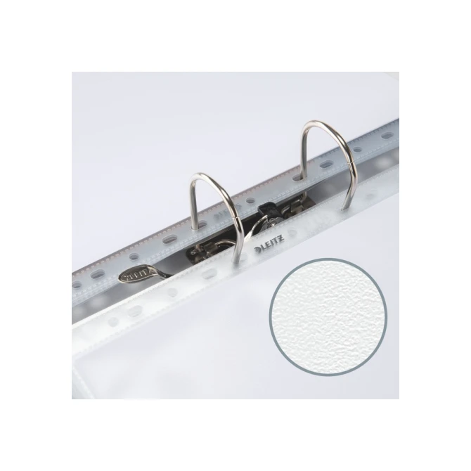 Showtas Leitz Premium standaard 11-gaats copy safe 0.085mm PP A4 transparant 100 stuks