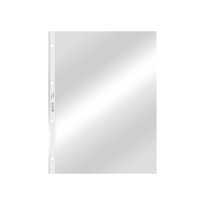 Showtas Leitz Premium standaard copy safe 0.09mm 4-gaats PVC A4 glashelder 100 stuks