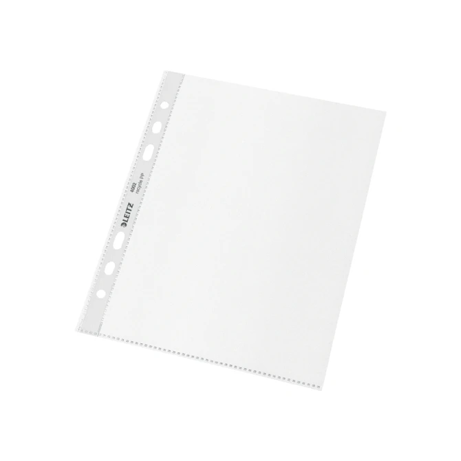 Showtas Leitz Recycle 100µ 6-gaats PP A5 transparant 25 stuks