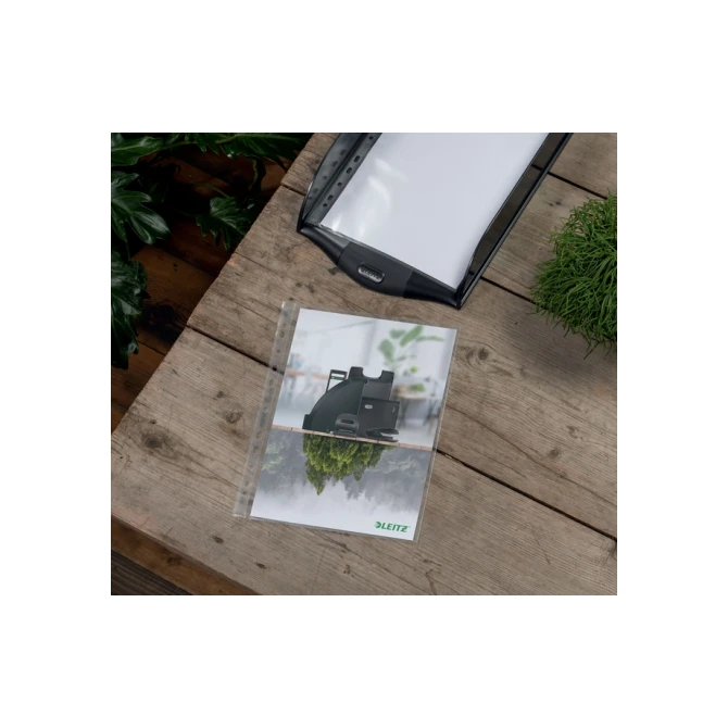 Showtas Leitz Recycle A4 11-gaats PP 0.10mm transparant 25 stuks