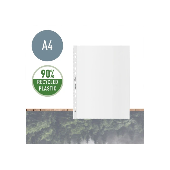 Showtas Leitz Recycle maxi 11-gaats PP A4 100micron transparant 25 stuks