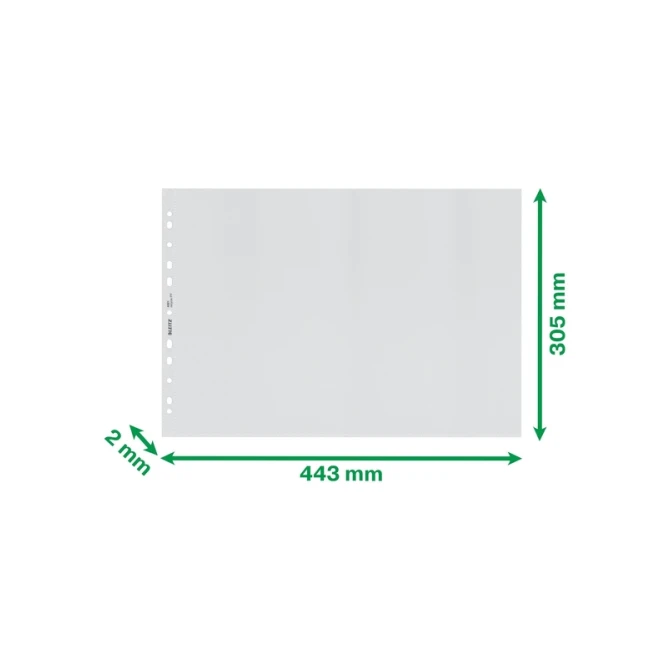 Showtas Leitz Recycle PP A3 11-gaats transparant 25 stuks