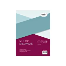 Showtas Multo 23-gaats PP 0.08mm nerf 10 stuks Showtas Multo 23-gaats PP 0.08mm nerf 10 stuks
