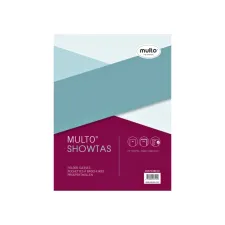 Showtas Multo A4 23-gaats PP 120 micron glad 10 stuks Showtas Multo A4 23-gaats PP 120 micron glad 10 stuks