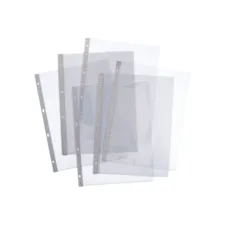 Showtas Qbasic 4-gaats PP 0.05mm nerf 100 stuks Showtas Qbasic 4-gaats PP 0.05mm nerf 100 stuks
