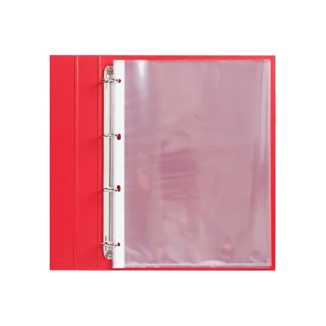Showtas Quantore A4 4-gaats PP 0.08mm glad 100 stuks