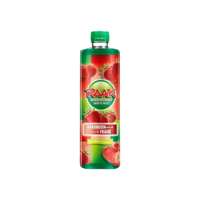 Siroop RAAK aardbei 750ml