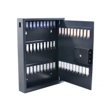 Sleutelkast Pavo high security magnetisch 50 haken 575x450x77mm Sleutelkast Pavo high security magnetisch 50 haken 575x450x77mm