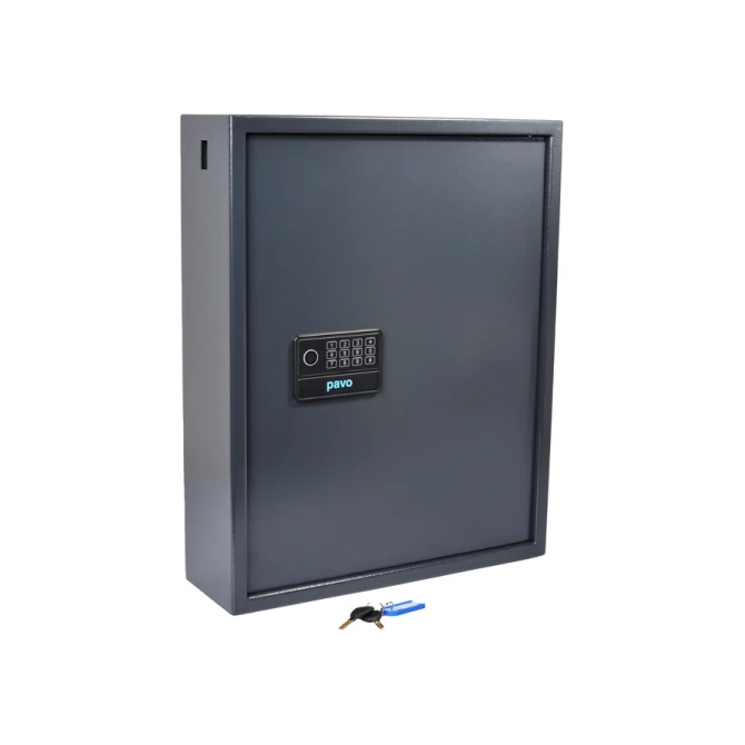 Sleutelkast Pavo high security magnetisch met fingerprintslot 100 haken 600x480x150mm