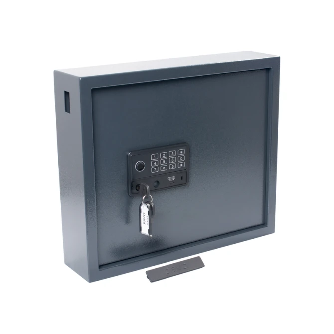 Sleutelkast Pavo high security magnetisch met fingerprintslot 20 haken 350x410x100mm