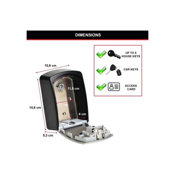 Sleutelkluis MasterLock Select Access extra groot