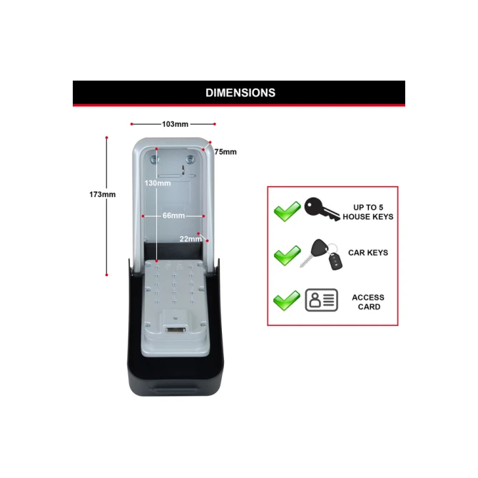 Sleutelkluis MasterLock Select Access XL cijfercombinatieslot