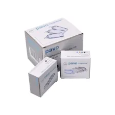 Sleutellabel Pavo magnetisch 10 stuks zwart
