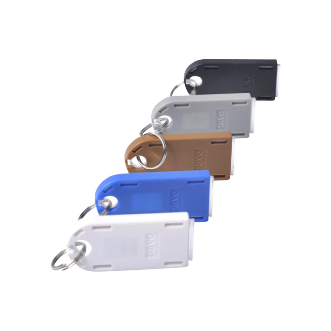 Sleutellabel Pavo magnetisch assorti 10 stuks