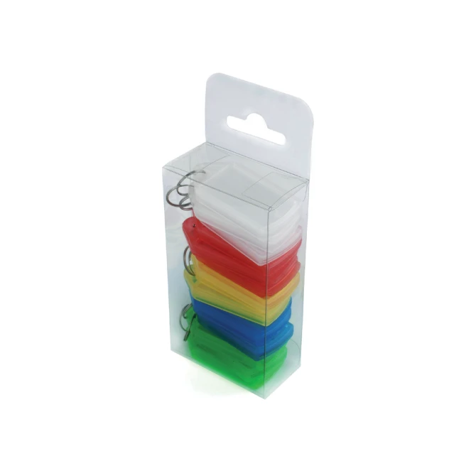 Sleutellabel Pavo met schuifelement assorti 15 stuks