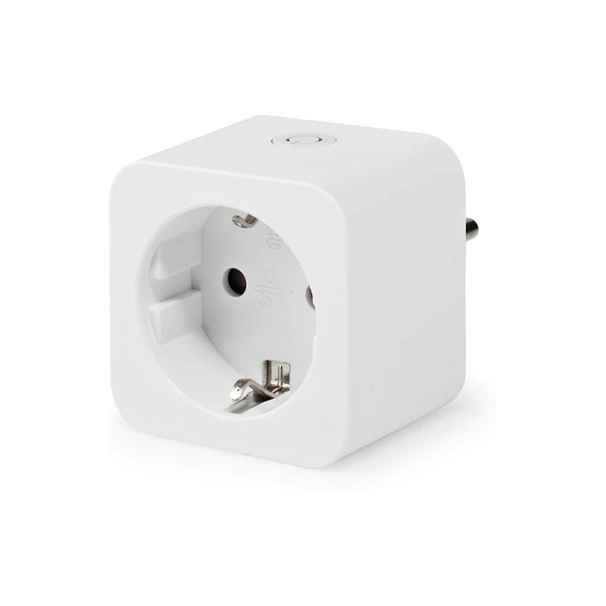 Slimme stekker Nedis Smartlife Wifi enkel wit