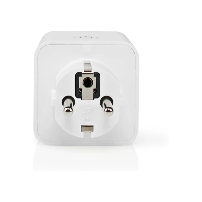 Slimme stekker Nedis Smartlife Wifi enkel wit