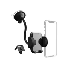 Smartphonehouder Hama 2-in-1 voor de auto Smartphonehouder Hama 2-in-1 voor de auto