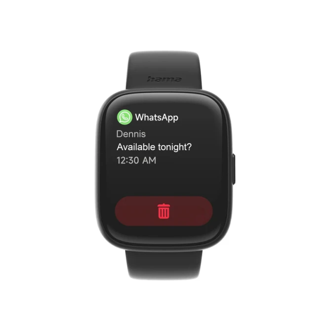 Smartwatch Hama 4000 zwart