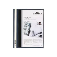Snelhechtamp Durable Duraplus A4 donkerblauw