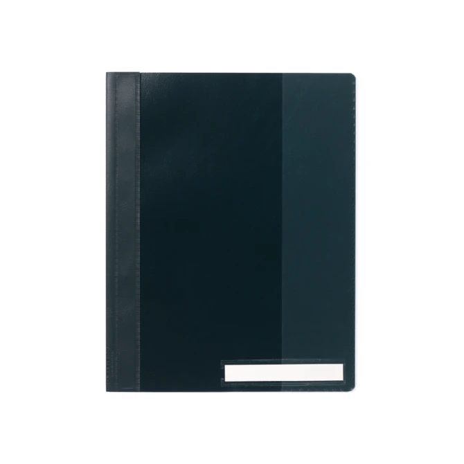 Snelhechter Durable A4 PVC extra breed zwart